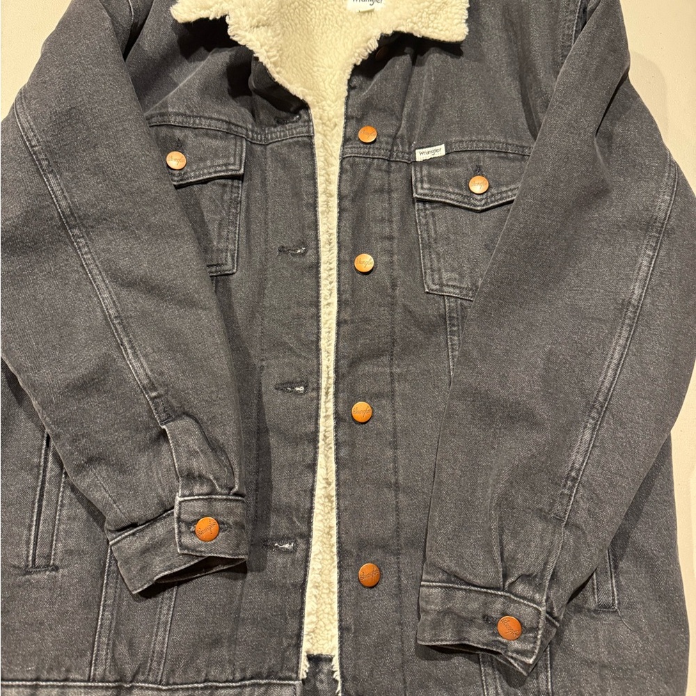 Wrangler Cream Sherpa Jacket